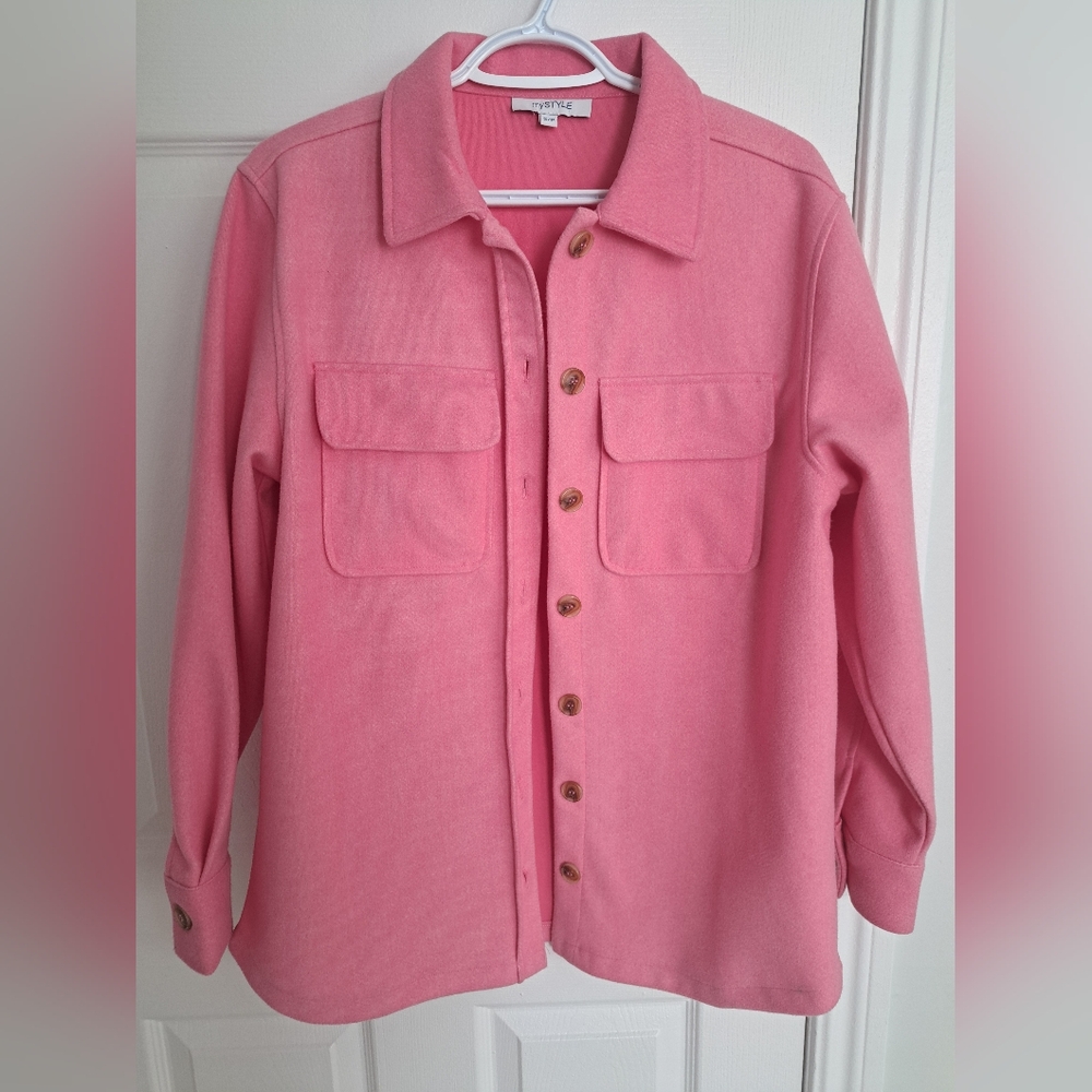 MyStyle Pink Shacket 🩷